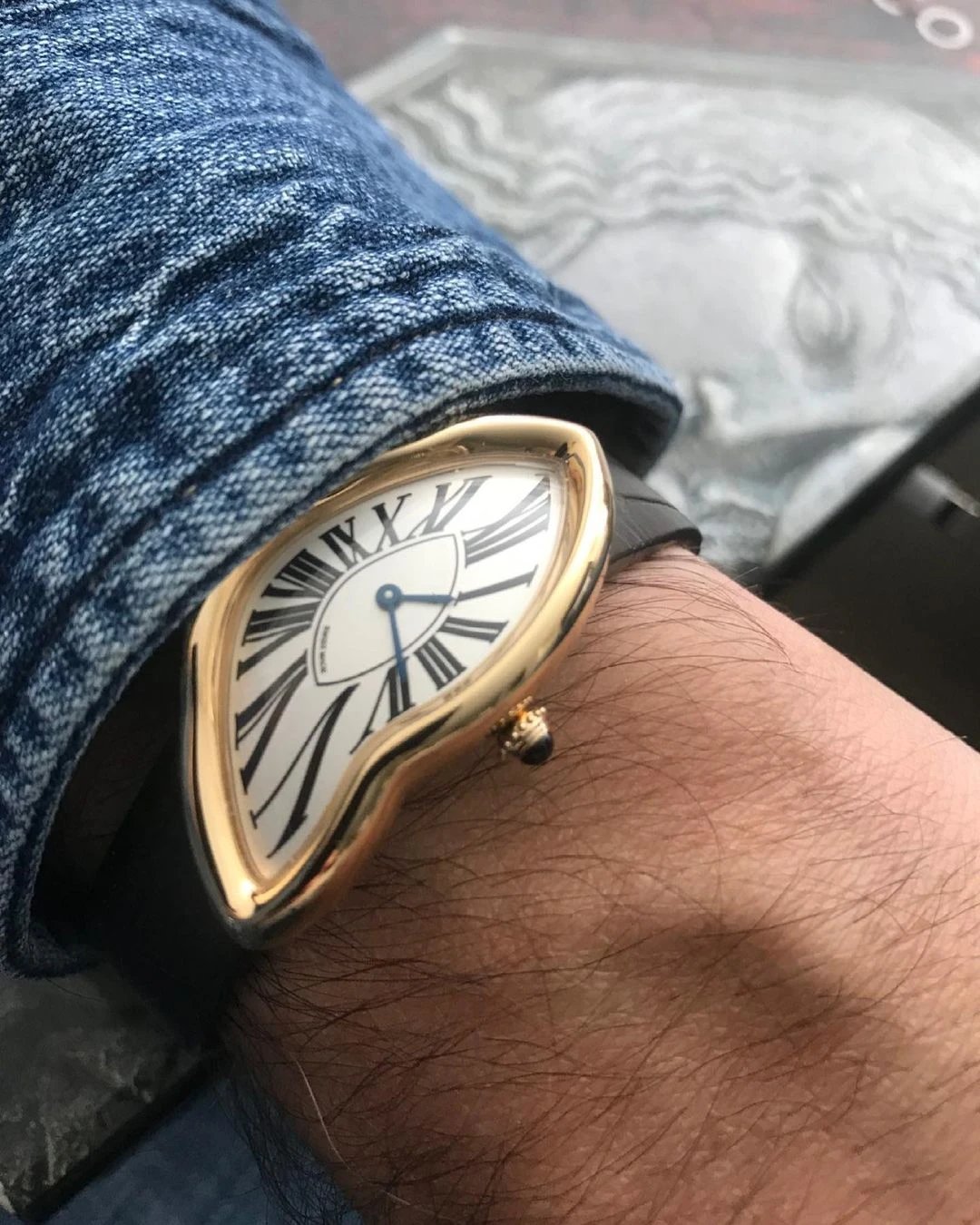 Cartier Crash Watch