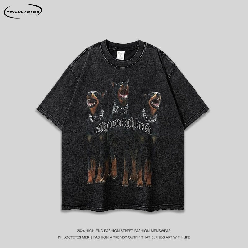 Vintage Represent Dog T Shirt