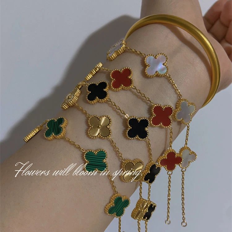 Van Cleef Arpels Bracelet Gold Color Chain