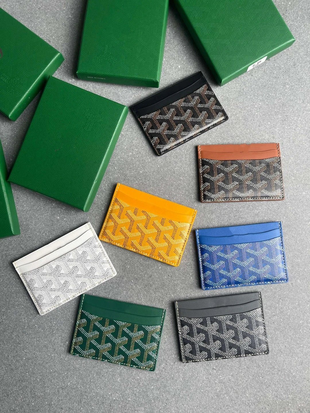 Goyard Card Holder Wallet