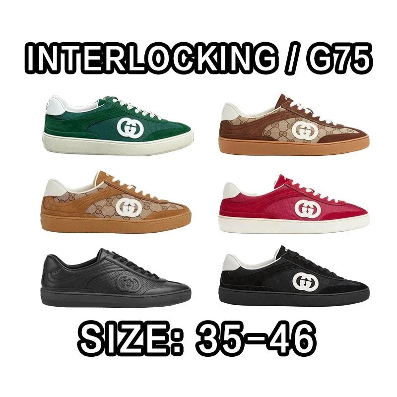 Gucci Interlocking/G75 Size:35-46