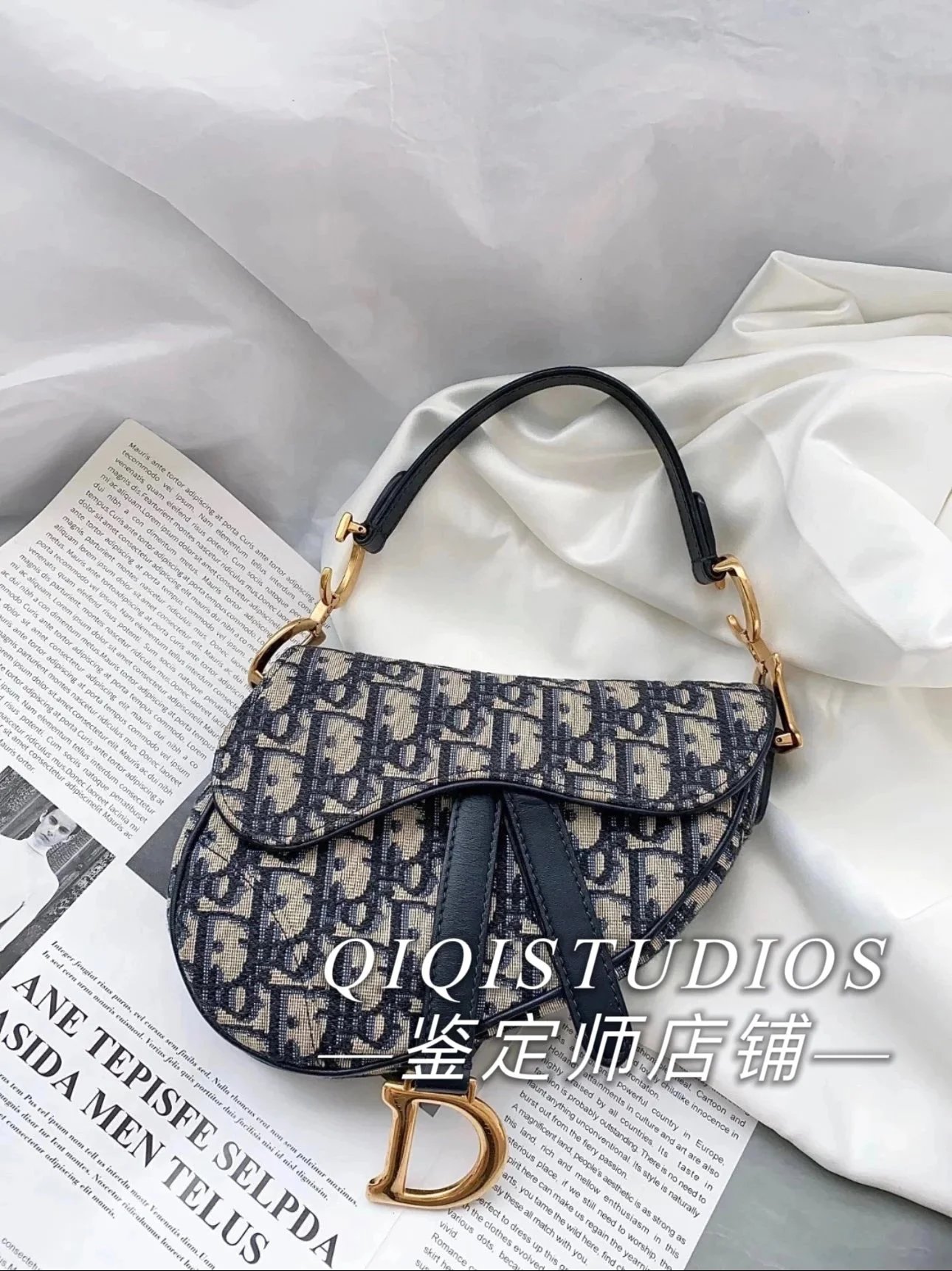 Dior Handbags Saddle Oblique