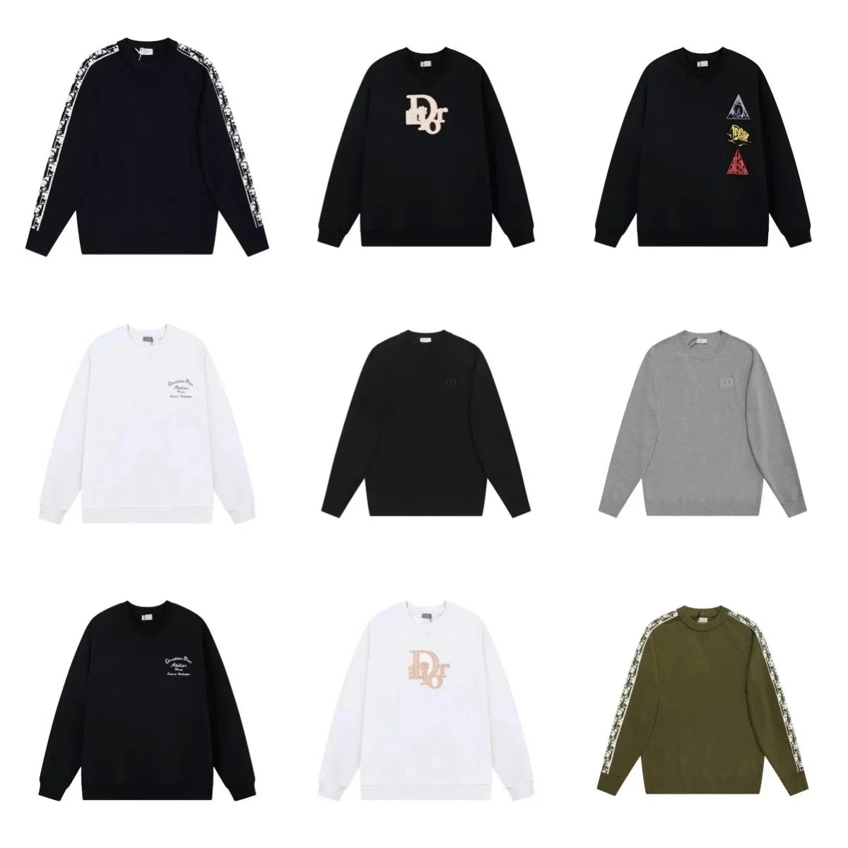 Dior Oblique LongSleeve Sweatshirt